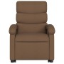 Sillón de masaje eléctrico reclinable elevable tela marrón de , Sillones - Ref: Foro24-3204018, Precio: 317,87 €, Descuento: %