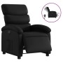 Sillón reclinable eléctrico de cuero sintético negro de , Sillones - Ref: Foro24-3204026, Precio: 235,99 €, Descuento: %