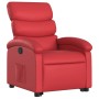 Sillón reclinable elevable cuero artificial rojo de , Sillones - Ref: Foro24-3204045, Precio: 274,83 €, Descuento: %