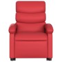 Sillón reclinable elevable cuero artificial rojo de , Sillones - Ref: Foro24-3204045, Precio: 274,83 €, Descuento: %