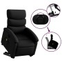 Black Artificial Leather Foot Massage Recliner by , Armchairs - Ref: Foro24-3204047, Price: 258,25 €, Discount: %