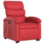 Sillón de majaje elevable eléctrico cuero artificial rojo de , Sillones - Ref: Foro24-3204066, Precio: 312,37 €, Descuento: %