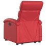 Sillón de majaje elevable eléctrico cuero artificial rojo de , Sillones - Ref: Foro24-3204066, Precio: 312,37 €, Descuento: %