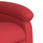 Sillón de majaje elevable eléctrico cuero artificial rojo de , Sillones - Ref: Foro24-3204066, Precio: 312,37 €, Descuento: %