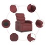 Sillón elevable eléctrico cuero artificial rojo tinto de , Sillones - Ref: Foro24-3204058, Precio: 314,15 €, Descuento: %