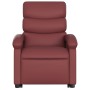 Sillón elevable eléctrico cuero artificial rojo tinto de , Sillones - Ref: Foro24-3204058, Precio: 314,15 €, Descuento: %