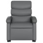 Sillón de masaje elevable eléctrico cuero sintético gris de , Sillones - Ref: Foro24-3204064, Precio: 303,88 €, Descuento: %