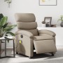 Sillón reclinable de masaje eléctrico cuero sintético capuchino de , Sillones - Ref: Foro24-3204039, Precio: 306,03 €, Descue...