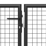 Anthracite gray steel garden gate 350x150 cm by vidaXL, garden gates - Ref: Foro24-144325, Price: 572,77 €, Discount: %