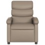 Sillón reclinable eléctrico de cuero sintético color capuchino de , Sillones - Ref: Foro24-3204032, Precio: 266,87 €, Descuen...