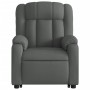 Liftable reclining electric massage chair dark gray fabric by , Armchairs - Ref: Foro24-3205353, Price: 330,57 €, Discount: %