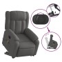 Sillón de masaje eléctrico reclinable elevable tela gris oscuro de , Sillones - Ref: Foro24-3205353, Precio: 330,57 €, Descue...