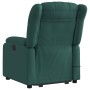 Sillón masaje eléctrico reclinable elevable tela verde oscuro de , Sillones - Ref: Foro24-3205358, Precio: 367,66 €, Descuent...