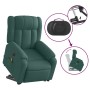 Sillón masaje eléctrico reclinable elevable tela verde oscuro de , Sillones - Ref: Foro24-3205358, Precio: 367,66 €, Descuent...