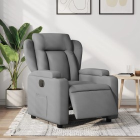 Sillón reclinable eléctrico tela gris claro de , Sillones - Ref: Foro24-3204458, Precio: 265,99 €, Descuento: %