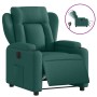 Sillón reclinable eléctrico tela verde oscuro de , Sillones - Ref: Foro24-3204464, Precio: 269,61 €, Descuento: %