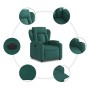 Sillón reclinable eléctrico tela verde oscuro de , Sillones - Ref: Foro24-3204464, Precio: 269,61 €, Descuento: %