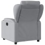 Sillón reclinable de masaje eléctrico tela gris claro de , Sillones - Ref: Foro24-3204470, Precio: 272,75 €, Descuento: %