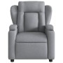 Sillón reclinable de masaje eléctrico tela gris claro de , Sillones - Ref: Foro24-3204470, Precio: 272,75 €, Descuento: %