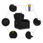 Black Fabric Electric Massage Recliner by , Armchairs - Ref: Foro24-3204472, Price: 264,97 €, Discount: %