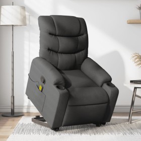 Dark Gray Fabric Reclining Foot Massage Chair by , Armchairs - Ref: Foro24-3206655, Price: 328,88 €, Discount: %