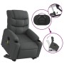 Dark Gray Fabric Reclining Foot Massage Chair by , Armchairs - Ref: Foro24-3206655, Price: 324,97 €, Discount: %