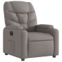 Taupe gray fabric electric recliner by , Armchairs - Ref: Foro24-3204580, Price: 256,37 €, Discount: %