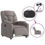 Taupe gray fabric electric recliner by , Armchairs - Ref: Foro24-3204580, Price: 256,37 €, Discount: %