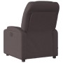 Sillón reclinable de masaje eléctrico tela marrón oscuro de , Sillones - Ref: Foro24-3204589, Precio: 268,98 €, Descuento: %