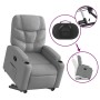 Light Gray Fabric Liftable Recliner by , Armchairs - Ref: Foro24-3204596, Price: 297,95 €, Discount: %