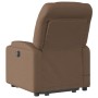 Silla de masaje reclinable de pie de tela marrón de , Sillones - Ref: Foro24-3204612, Precio: 288,36 €, Descuento: %