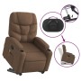 Brown Fabric Foot Recliner Massage Chair by , Armchairs - Ref: Foro24-3204612, Price: 421,99 €, Discount: %