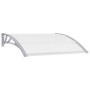 Canopy for door PC 120x100 cm by vidaXL, Awnings - Ref: Foro24-45628, Price: 58,60 €, Discount: %