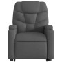 Liftable reclining electric massage chair dark gray fabric by , Armchairs - Ref: Foro24-3204633, Price: 332,56 €, Discount: %