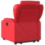 Sillón elevable eléctrico cuero artificial rojo de , Sillones - Ref: Foro24-3204563, Precio: 329,63 €, Descuento: %