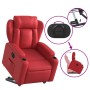 Sillón elevable eléctrico cuero artificial rojo de , Sillones - Ref: Foro24-3204563, Precio: 329,63 €, Descuento: %