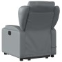 Gray synthetic leather electric lift massage chair by , Armchairs - Ref: Foro24-3204568, Price: 358,26 €, Discount: %