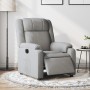 Sillón reclinable eléctrico tela gris claro de , Sillones - Ref: Foro24-3205178, Precio: 254,22 €, Descuento: %