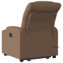 Sillón de masaje eléctrico reclinable elevable tela marrón de , Sillones - Ref: Foro24-3206676, Precio: 336,76 €, Descuento: %