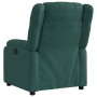 Electric recliner dark green fabric by , Armchairs - Ref: Foro24-3205184, Price: 254,64 €, Discount: %