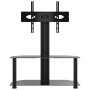 Mueble de TV de esquina 2 niveles para 32-70 pulgadas negro de , Muebles TV - Ref: Foro24-358166, Precio: 88,99 €, Descuento: %