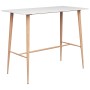 White kitchen high table 120x60x105 cm by vidaXL, Kitchen and dining tables - Ref: Foro24-248145, Price: 139,76 €, Discount: %