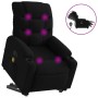 Black Fabric Liftable Reclining Electric Massage Chair by , Armchairs - Ref: Foro24-3206674, Price: 339,95 €, Discount: %