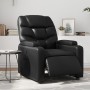 Sillón reclinable eléctrico de cuero sintético negro de , Sillones - Ref: Foro24-3204644, Precio: 276,73 €, Descuento: %