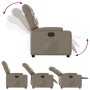 Sillón reclinable eléctrico de cuero sintético color capuchino de , Sillones - Ref: Foro24-3204650, Precio: 257,99 €, Descuen...