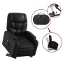 Sillón reclinable de masaje de pie cuero artificial negro de , Sillones - Ref: Foro24-3204665, Precio: 311,61 €, Descuento: %