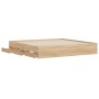 Cama con cajones madera ingeniería roble Sonoma 200x200 cm de , Camas y somieres - Ref: Foro24-3207247, Precio: 205,99 €, Des...