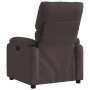 Sillón reclinable eléctrico tela marrón oscuro de , Sillones - Ref: Foro24-3204805, Precio: 251,98 €, Descuento: %