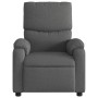 Sillón reclinable de masaje eléctrico tela gris oscuro de , Sillones - Ref: Foro24-3204813, Precio: 266,37 €, Descuento: %