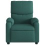 Electric massage recliner dark green fabric by , Armchairs - Ref: Foro24-3204818, Price: 282,57 €, Discount: %